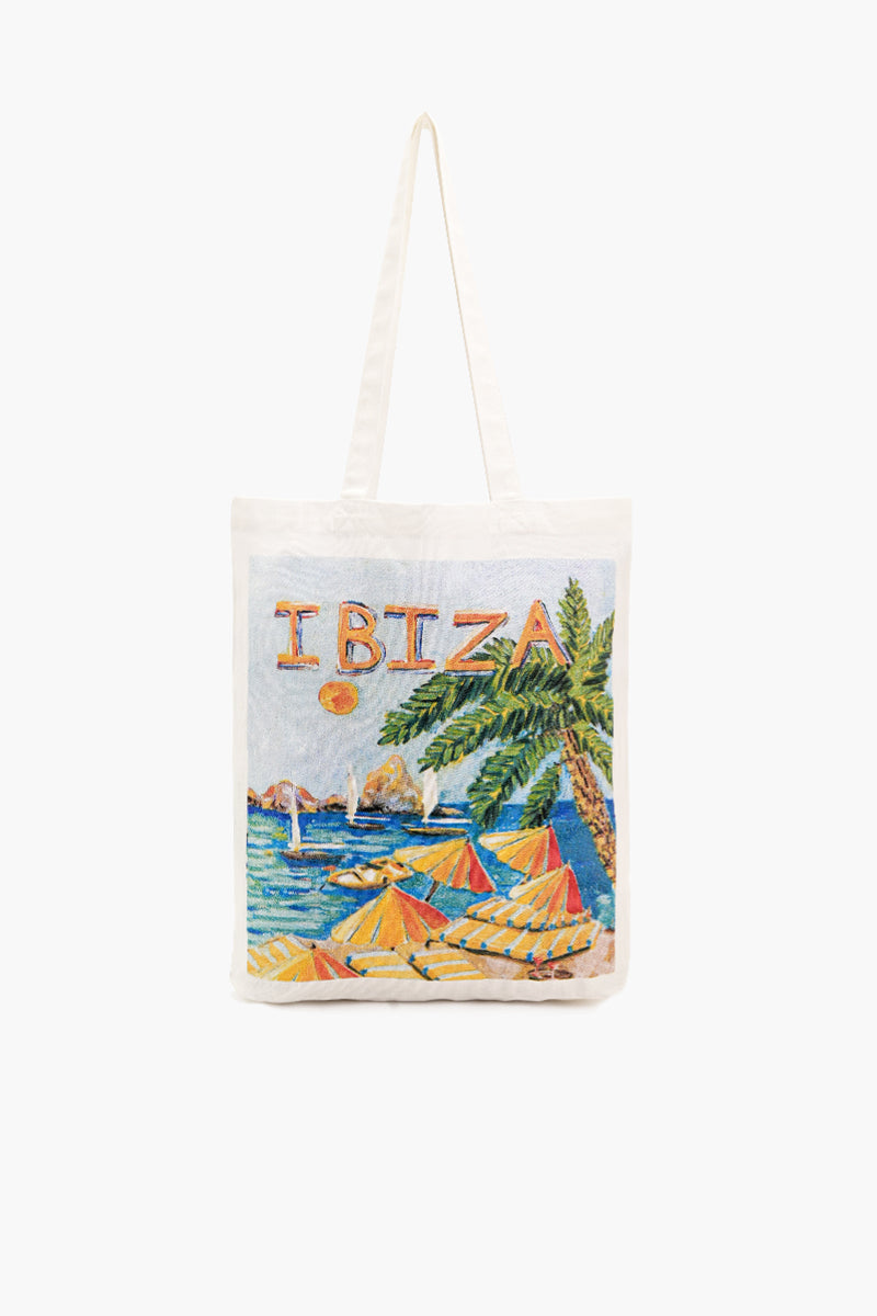 Ibiza Canvas Tote Bag