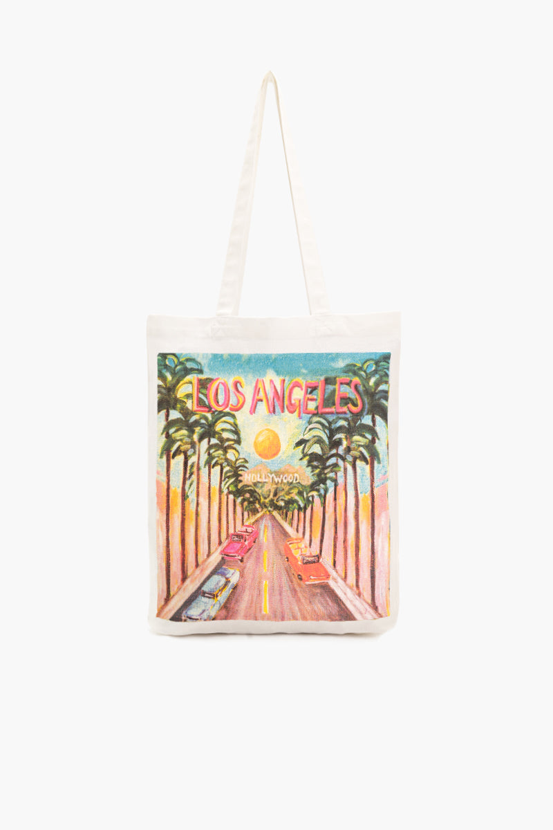 Los Angeles Canvas Tote Bag