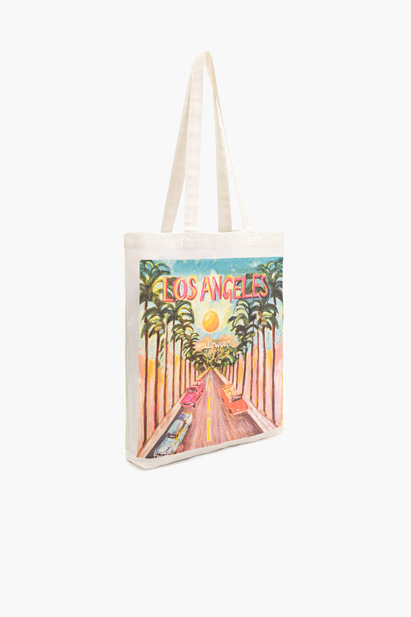 Los Angeles Canvas Tote Bag