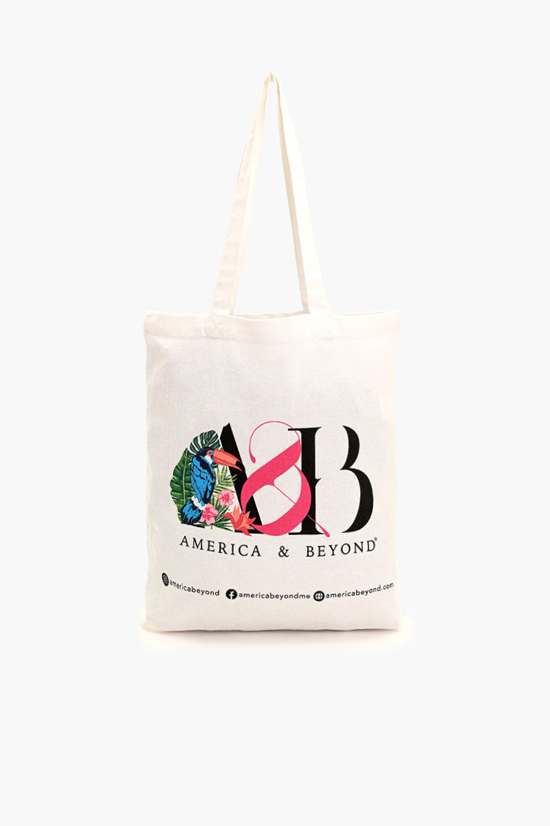 Mykonos Canvas Tote Bag