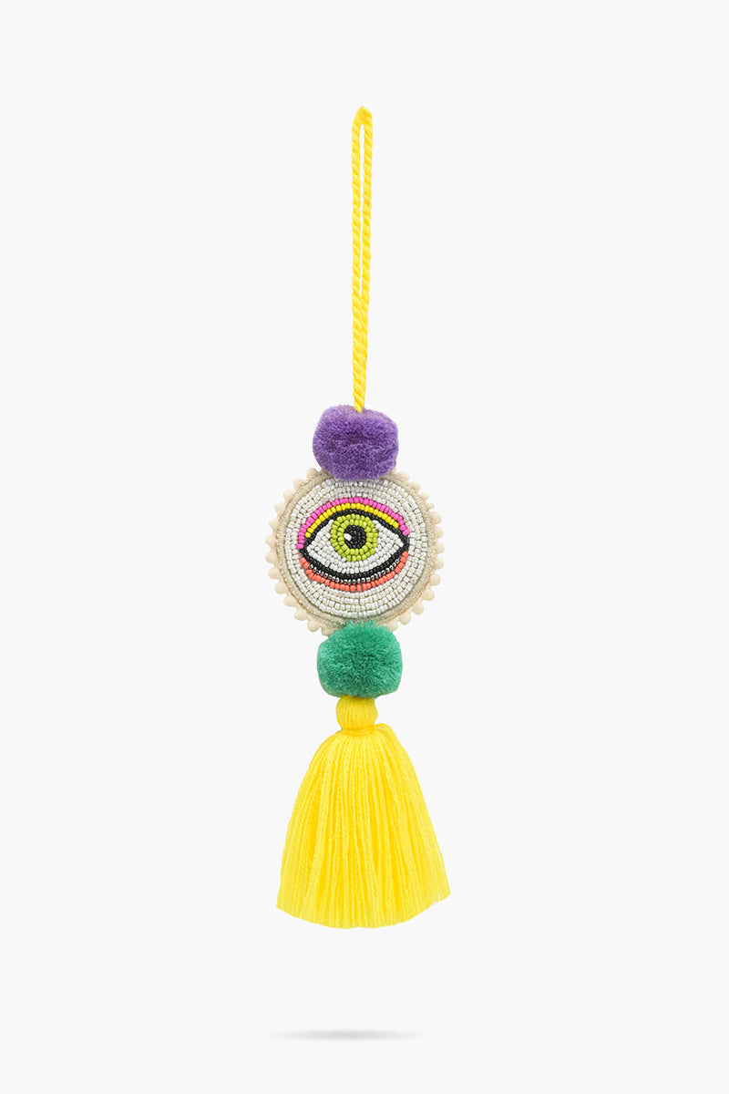 Lemon Sorbet Eye Eyes Embellished Tassel
