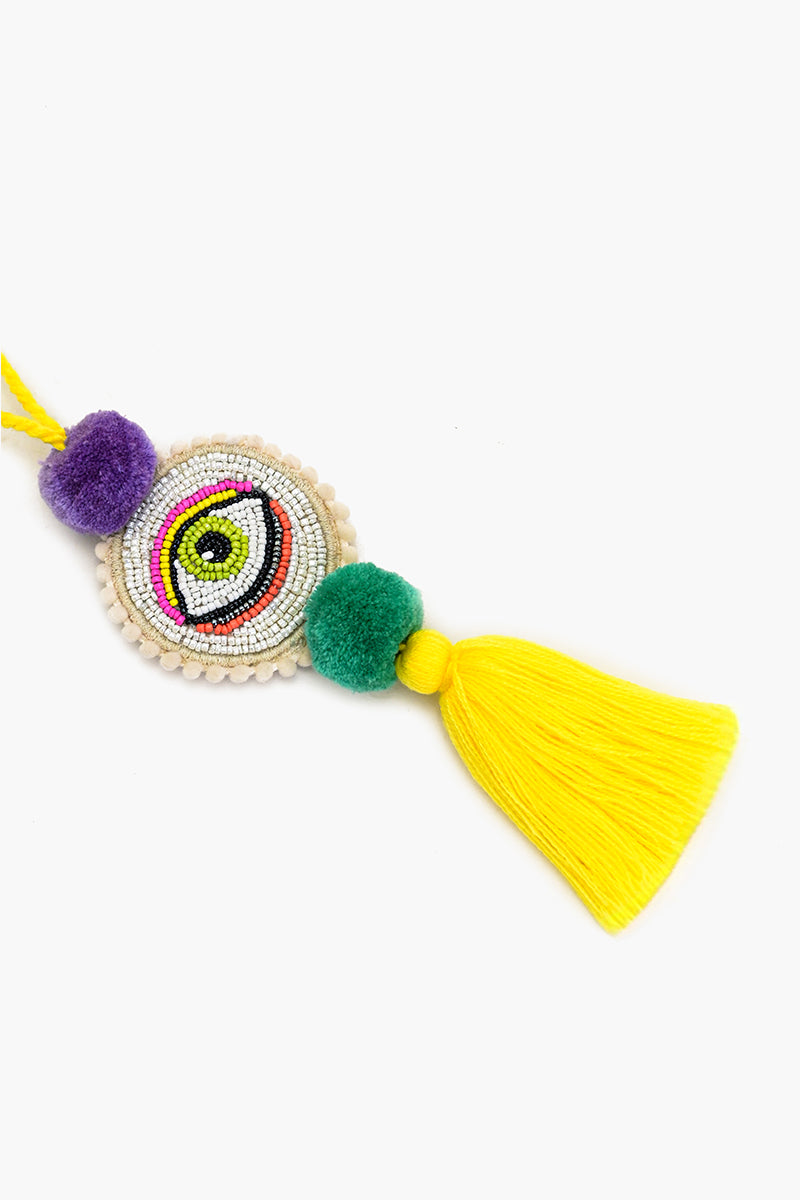 Lemon Sorbet Eye Eyes Embellished Tassel