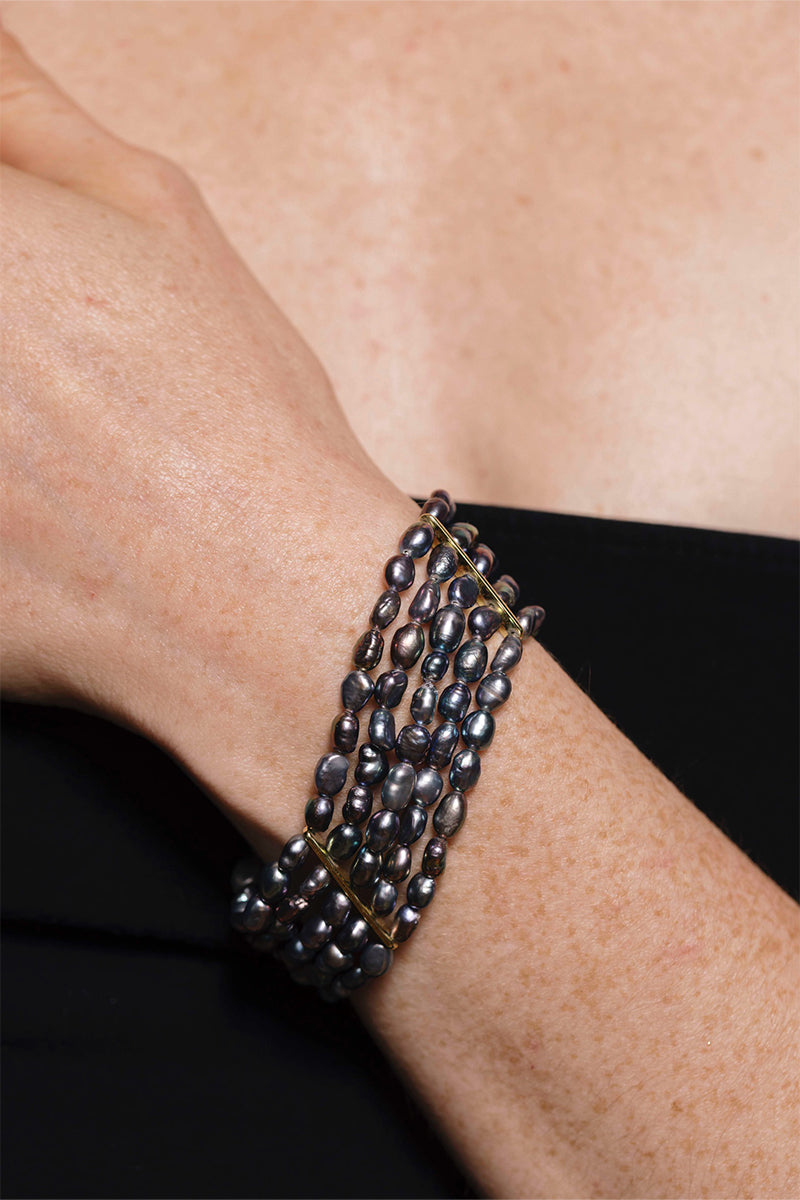 The Martini Bracelet in Black
