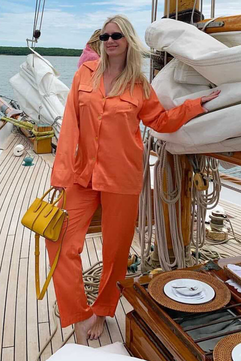 The Co-ord Set in Apricot