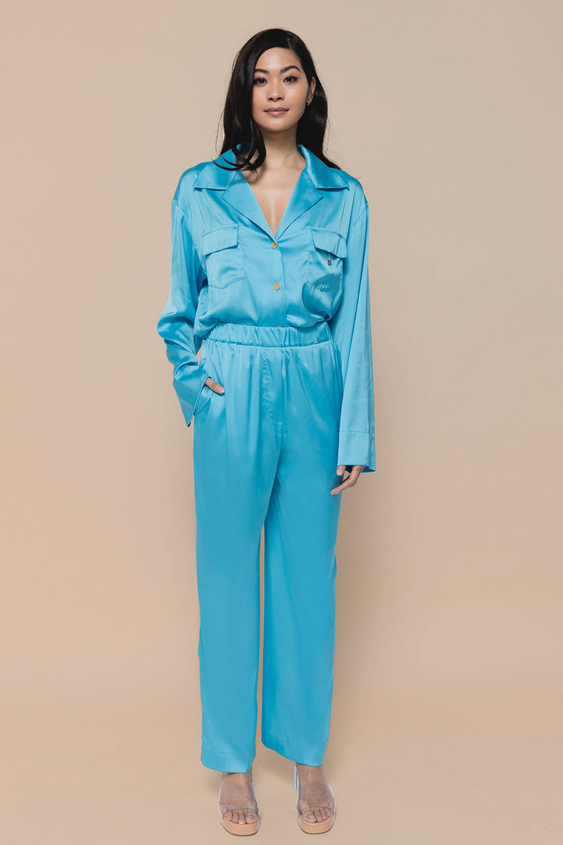 The Co-ord Set in Aqua