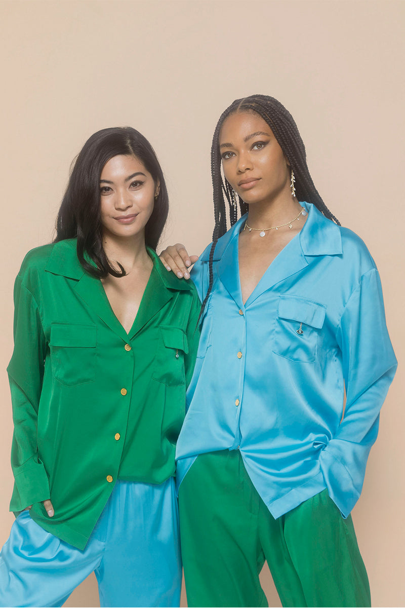 The Co-ord Set in Aqua