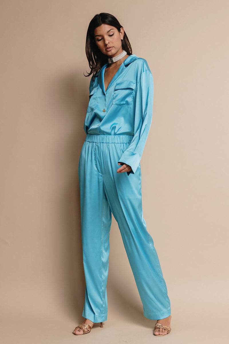 The Co-ord Set in Aqua