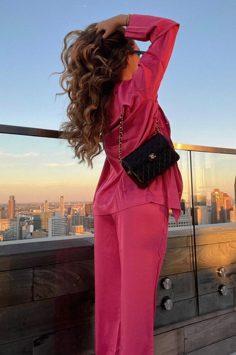 The Co-ord Set in Fuchsia