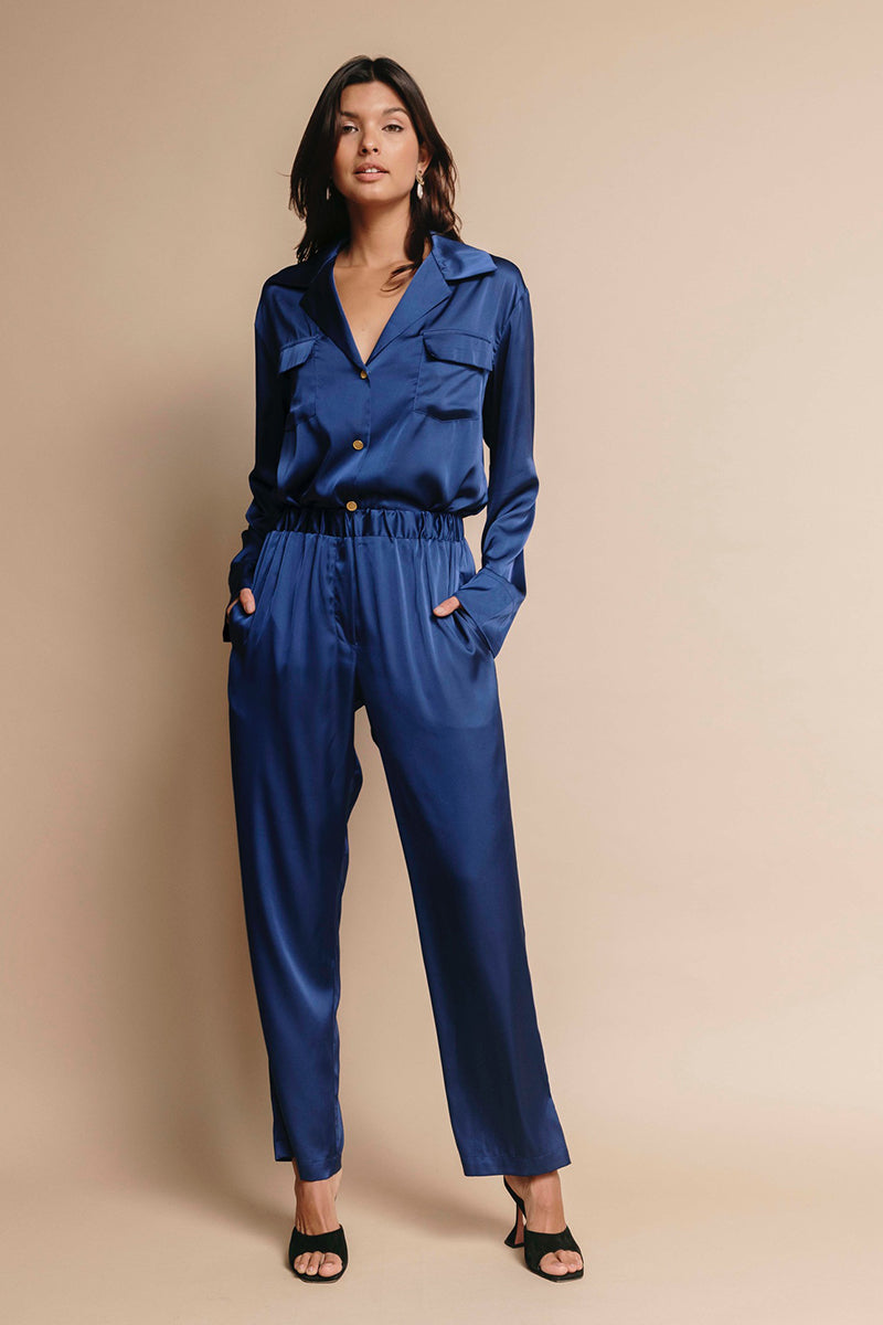 The Co-ord Set in Mediterranean Blue