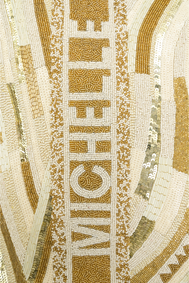 Winter White Personalized Tote