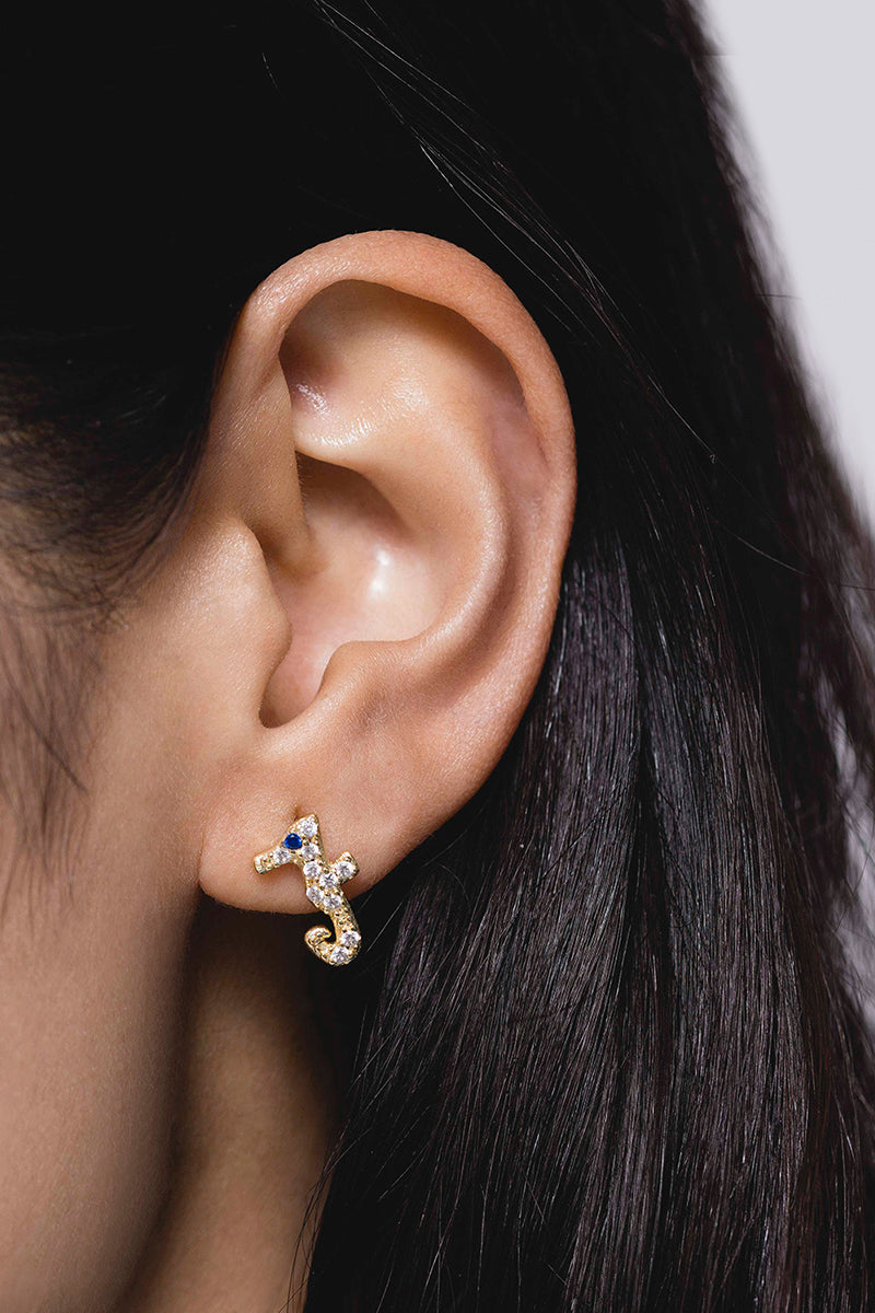 The Seahorse Stud Earrings
