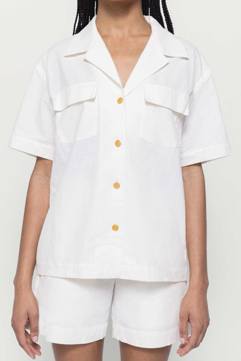 The Co-Ord Short Set in Linen