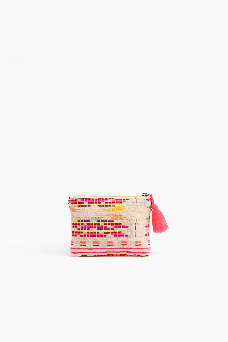 The Perfect Embellished Mini Purse in Red Rainbow