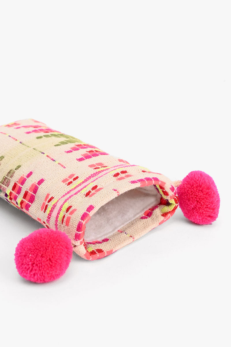 The Sunglass Pouch in Rad Rainbow