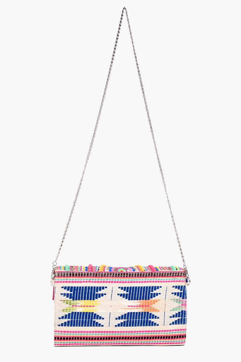 New Confetti Embellished Clutch