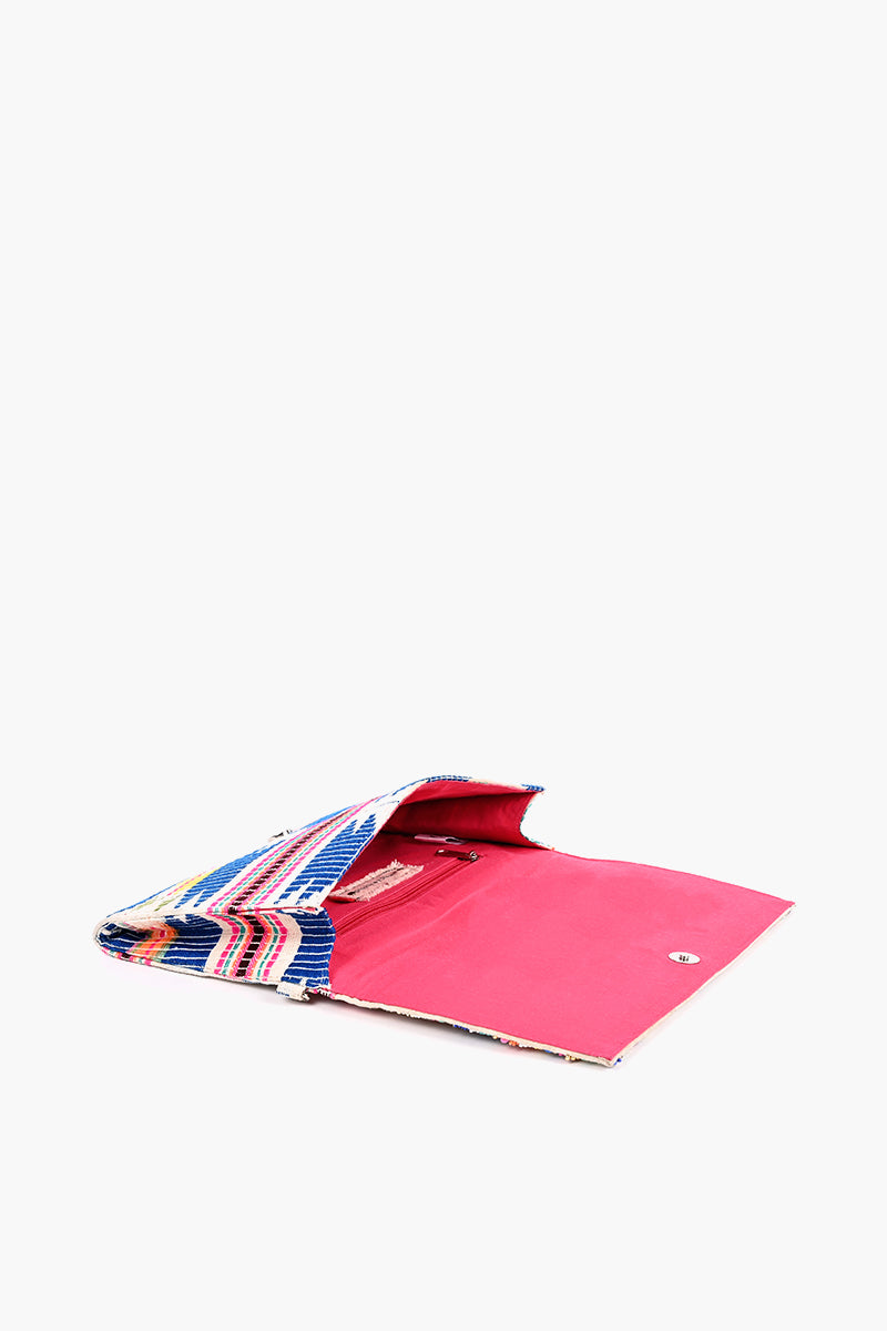 New Confetti Embellished Clutch