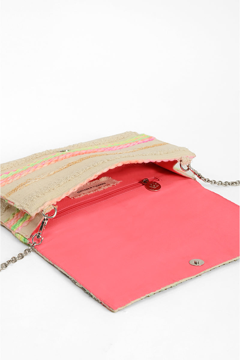 Neon Lights Impala Aztec Clutch