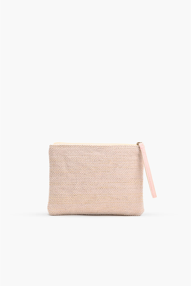 Rose Gold Bee Wristlets Hand-Woven Jacquard Design
