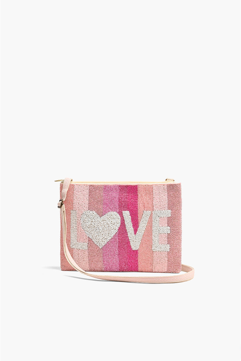 ZIP TOP CLUTCH VIOLET CITY