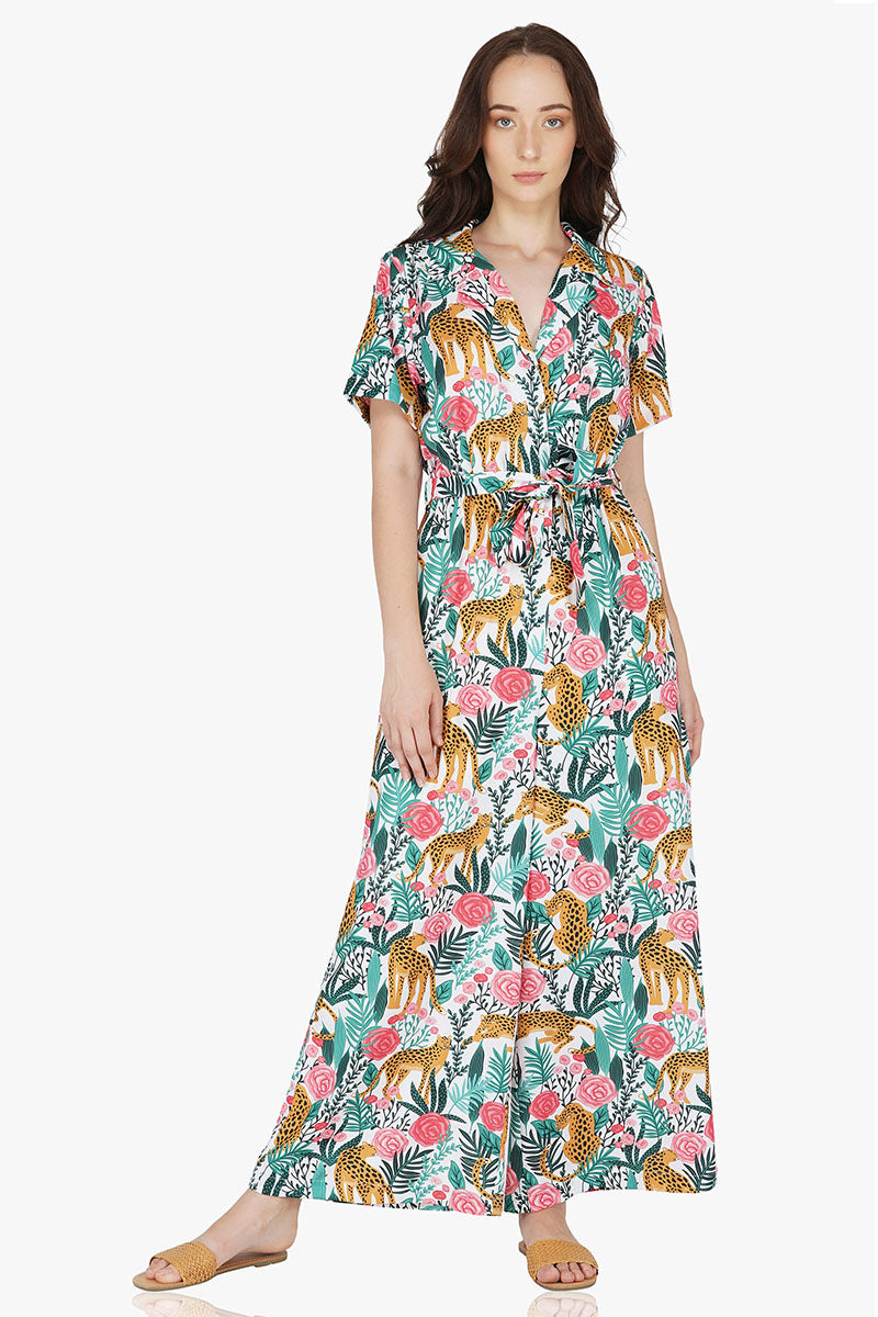 White Jaguar Paradise Jumpsuit