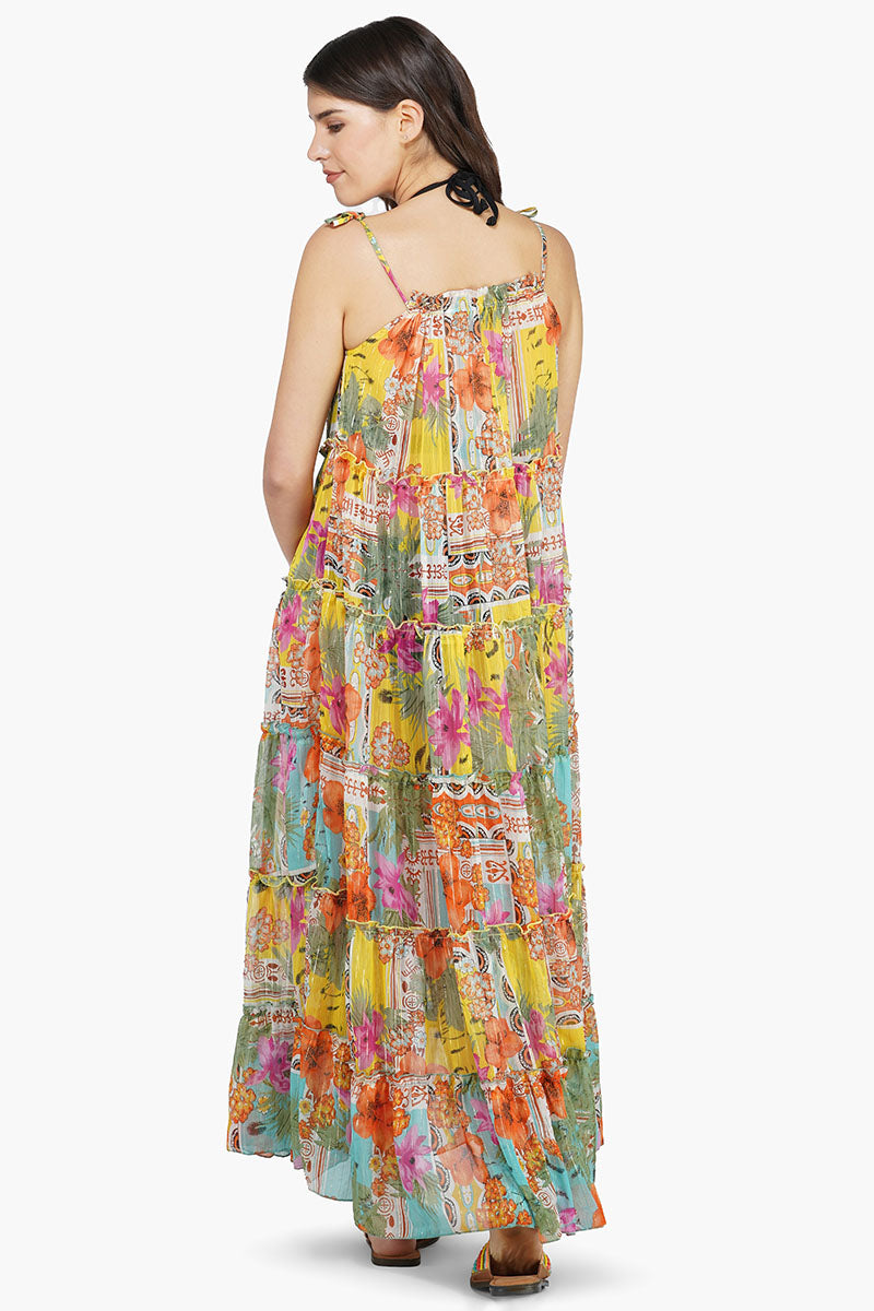 Boho Blissful Tiered Maxi Dress