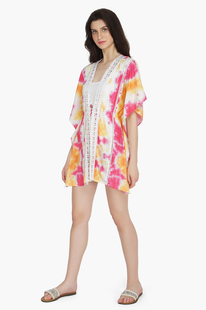 Sunrise Tie Dye Cover Up