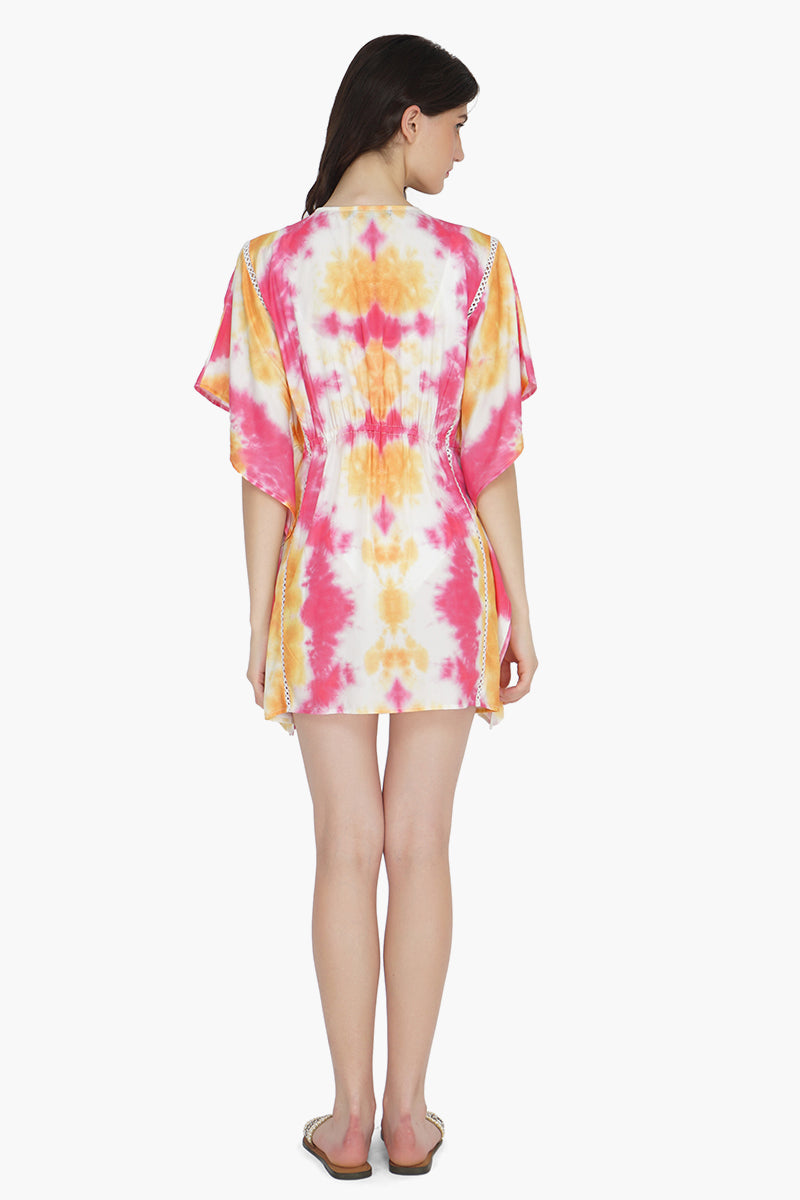 Sunrise Tie Dye Cover Up
