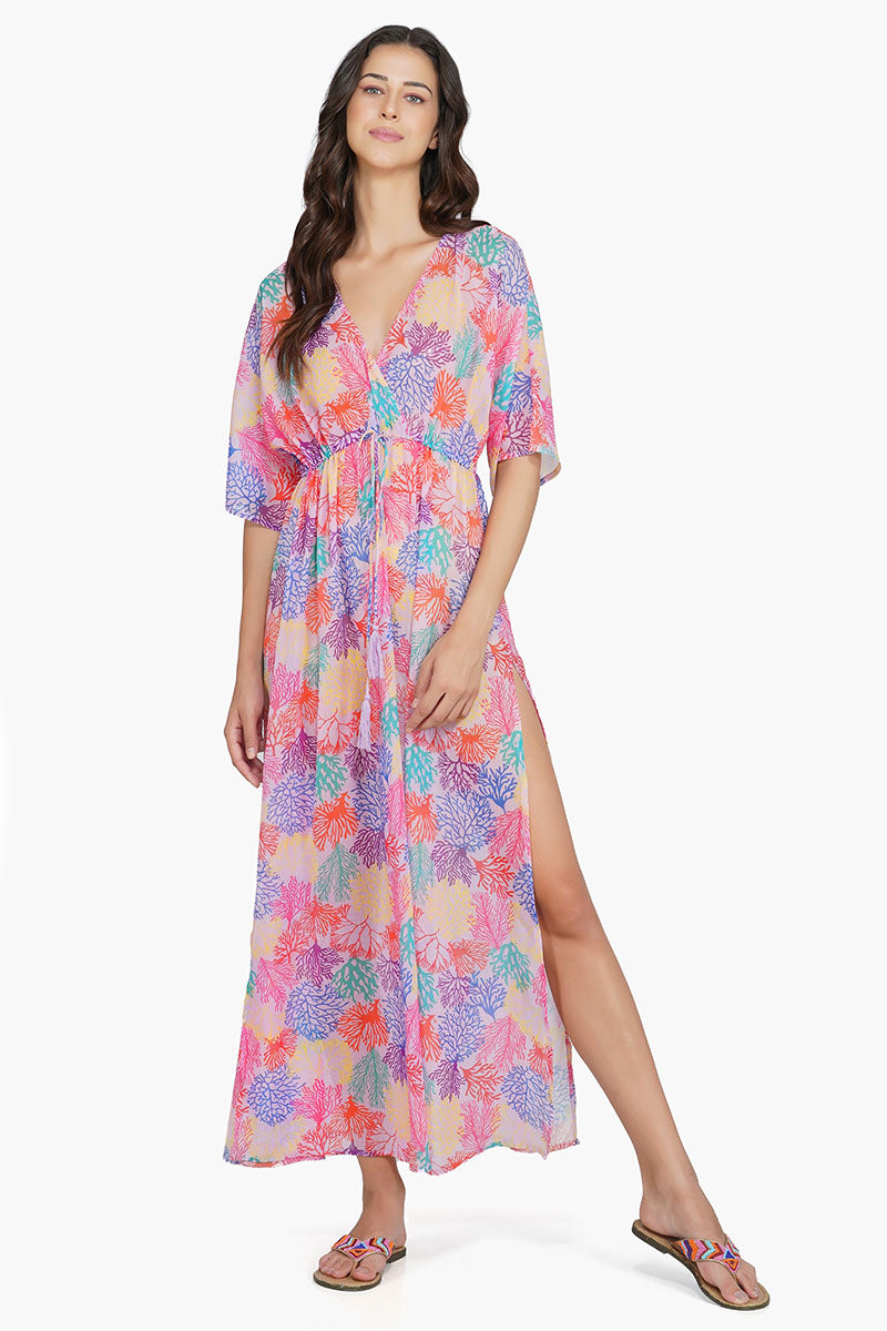 Mauve Sedge Rush Maxi Dress S