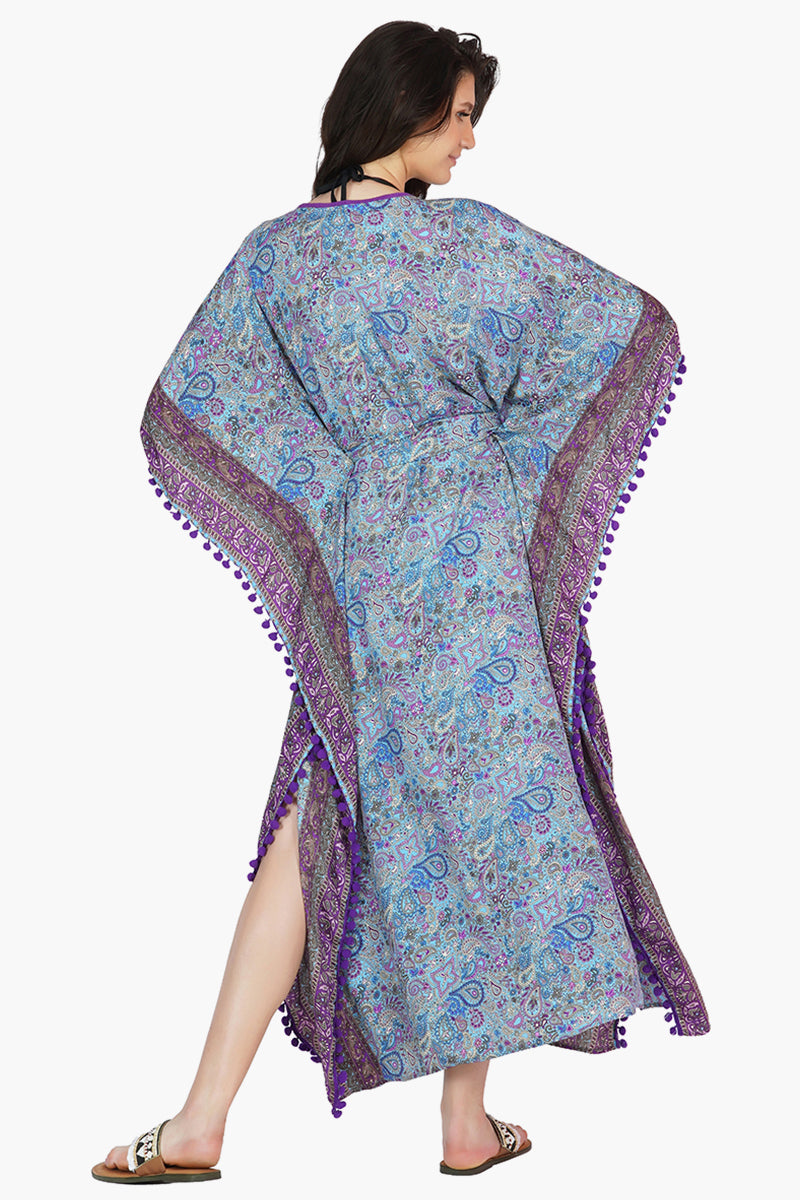 Ana Maxi Kimono Cover Up