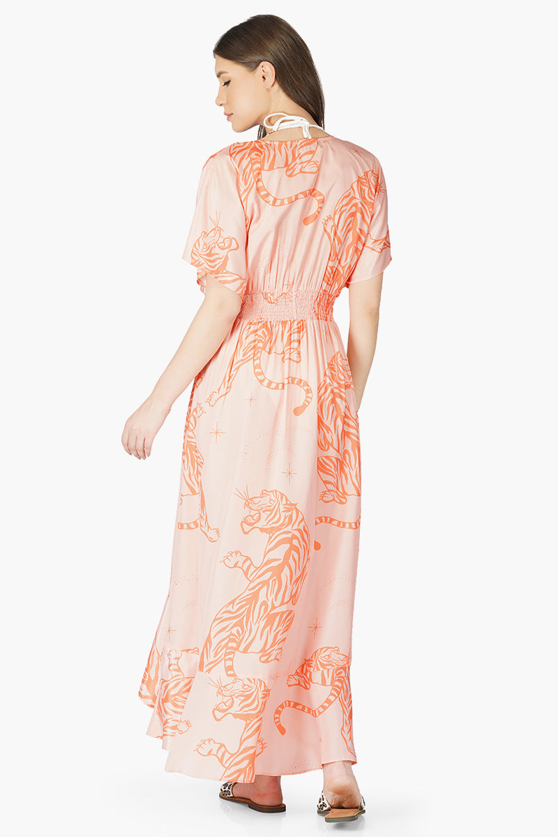Apricot Wash Tiger Cover UP