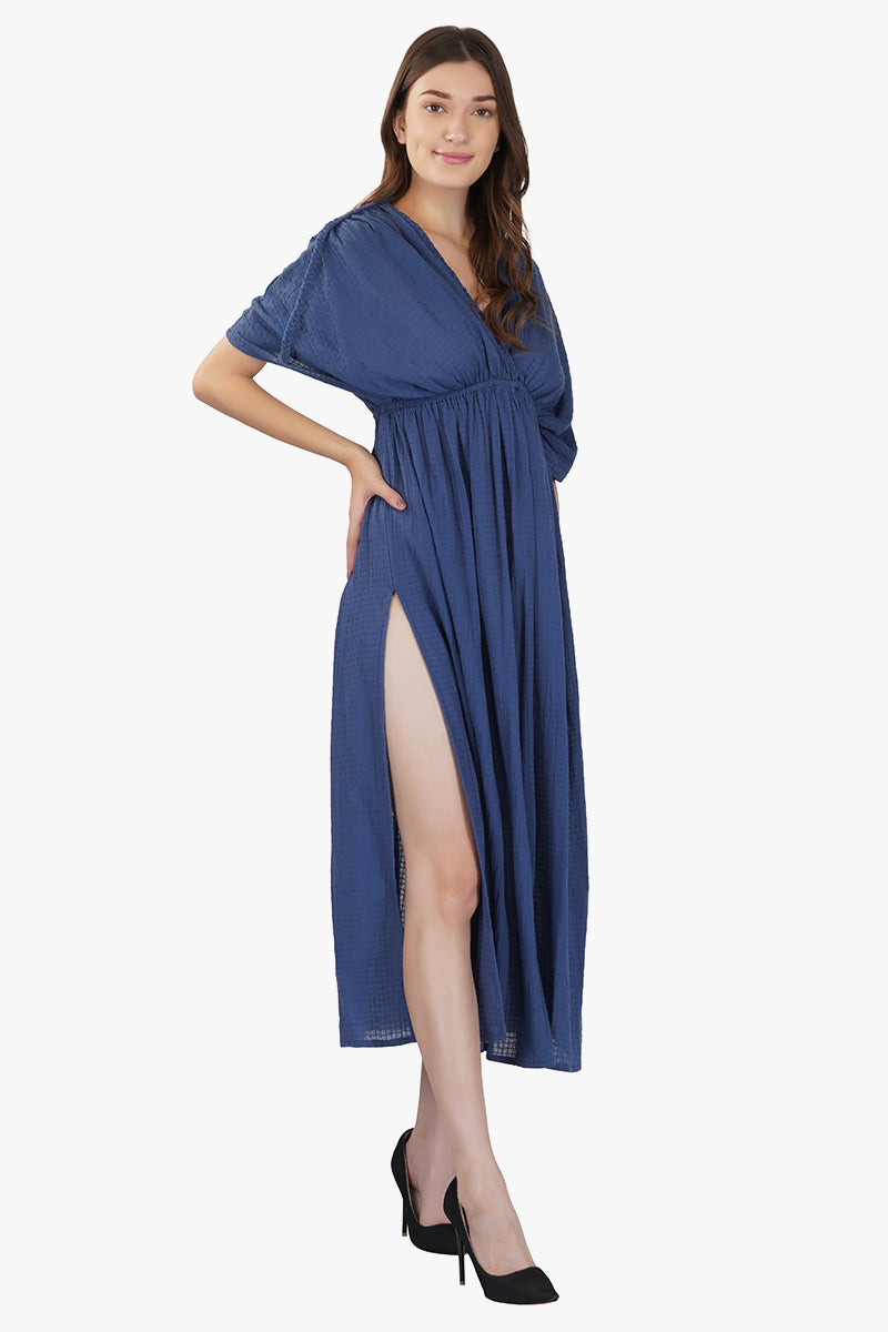 Gloria Cotton Dobby Maxi Dress