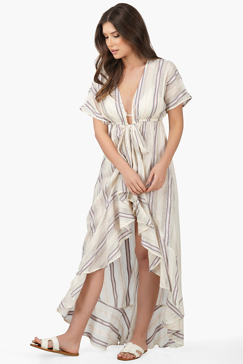 Marie Nautical Cover Up