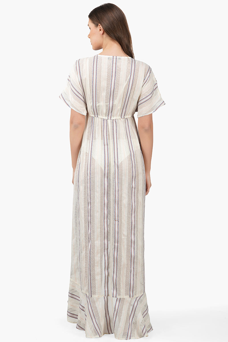 Marie Nautical Cover Up