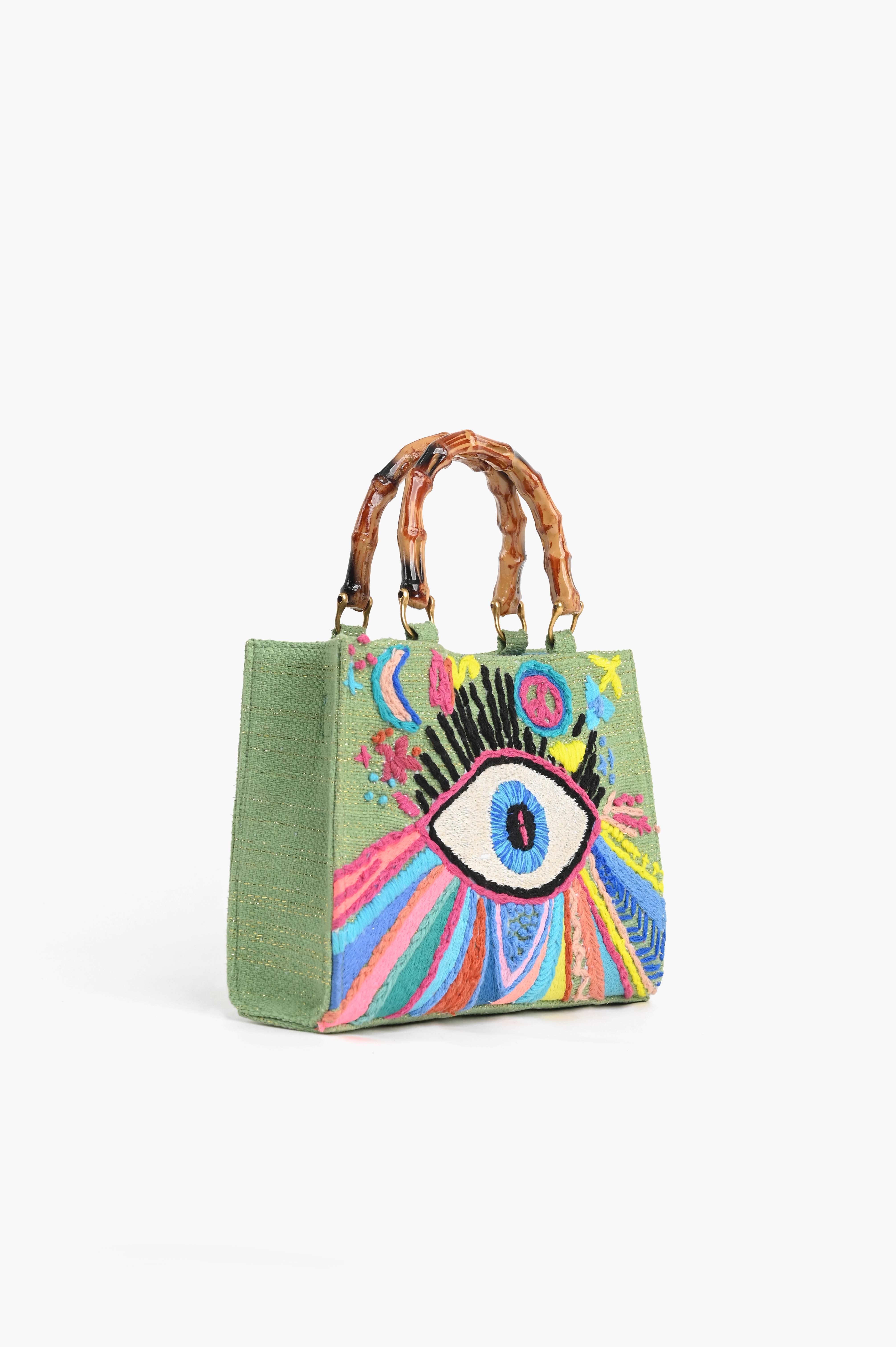 Groovy Evil Eye Handbag | America & Beyond