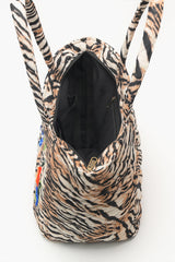 Tiger Lily Tote W/Make up Pouch