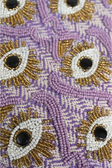 Digital Lavender Evil Eye Bag