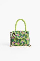 Asian Floral Embellished Bag