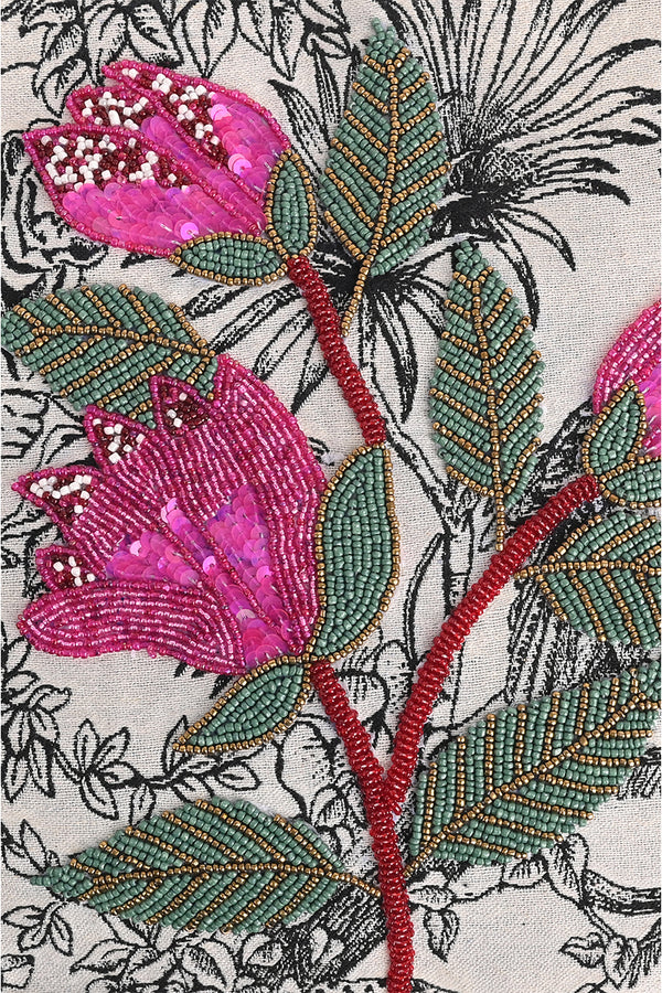 Leopard lily EmbellishedTote