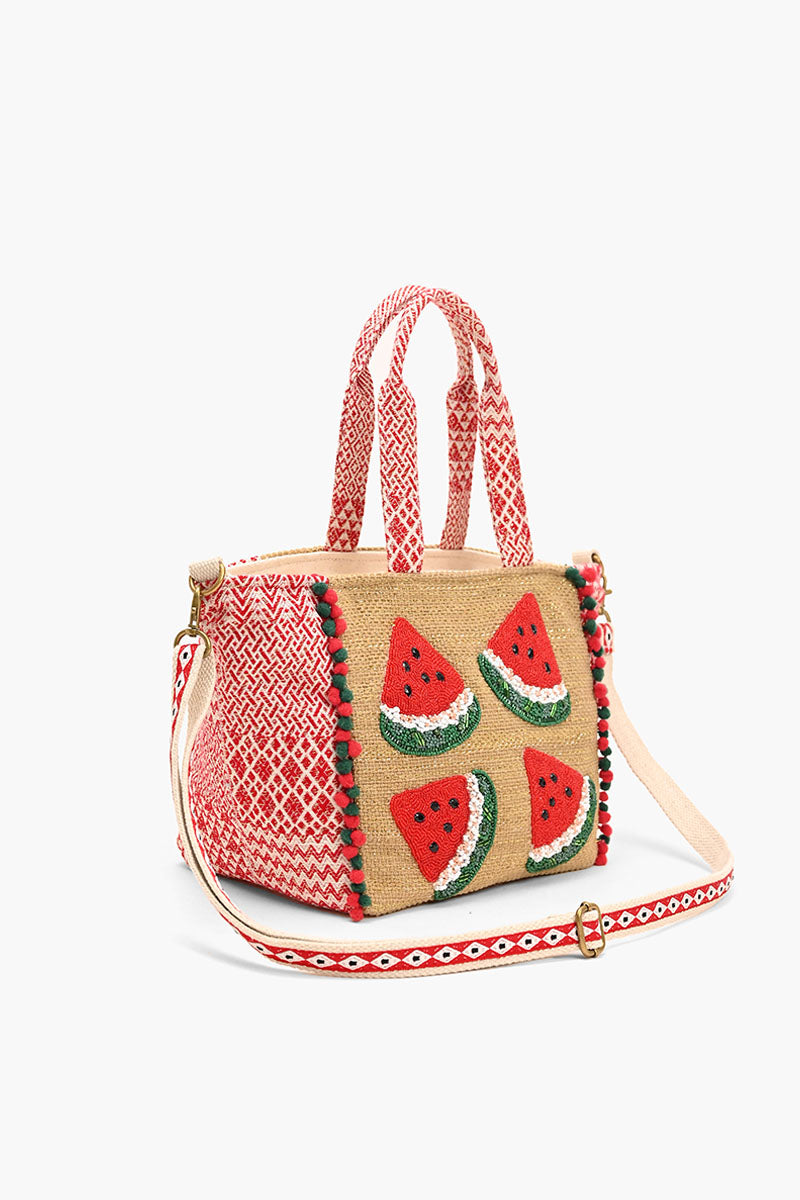 Watermelon Waves Day Tote