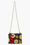 R Floral Crossbody Bag
