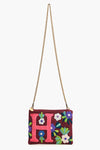 P Floral Crossbody Bag