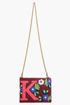 L Floral Crossbody Bag