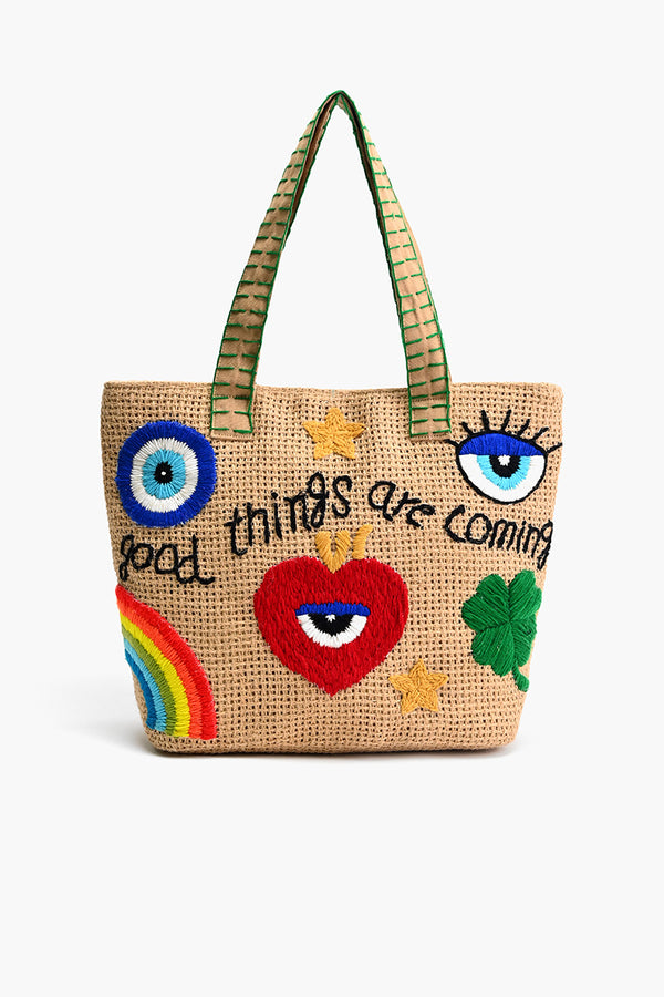 Good Things are Coming Positivity Tote
