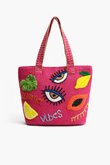 Pink Bliss Fruitful Charm tote