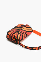 Orange Petal Canopy Shoulder Bag