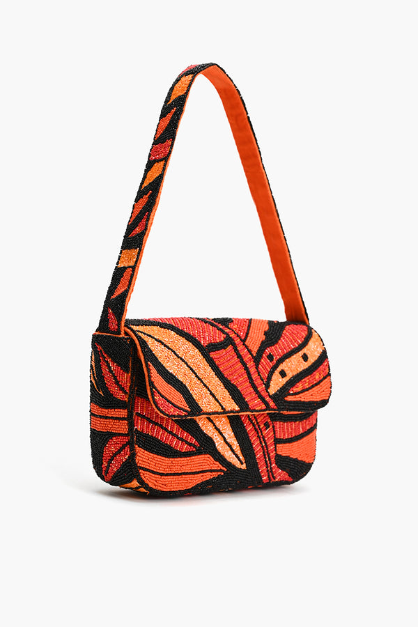 Orange Petal Canopy Shoulder Bag