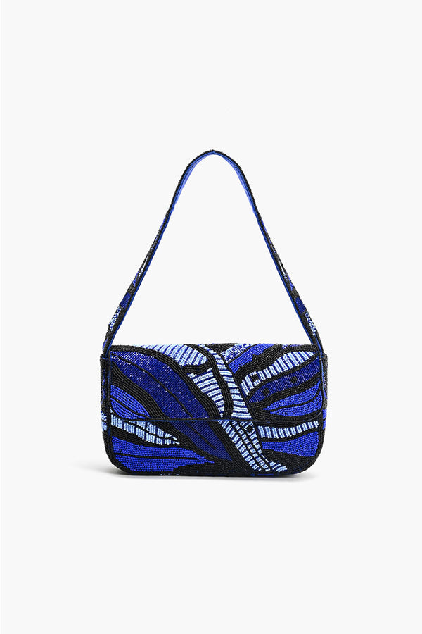 Sapphire Swirl Blue Shoulder Bag