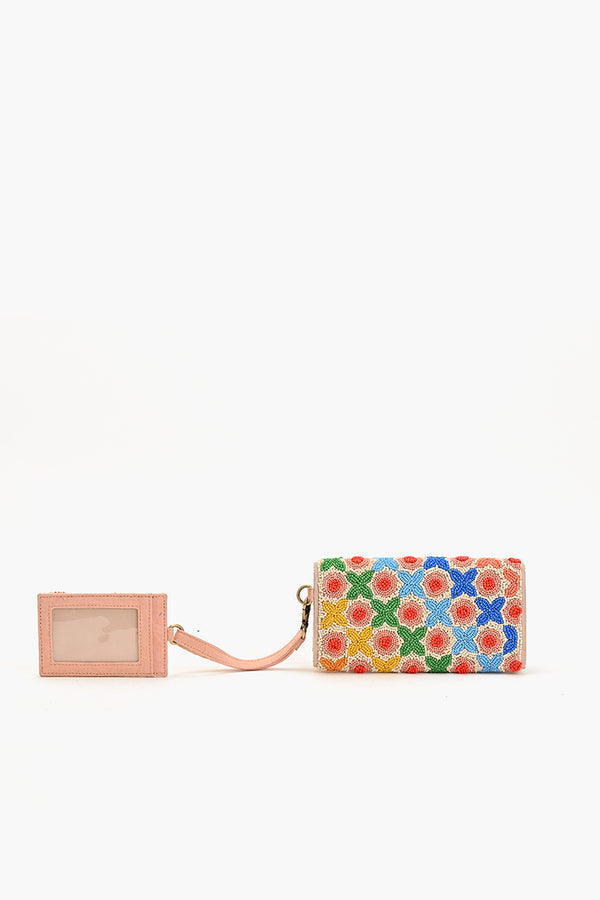 Knots & Petals Wallet with Card Holder