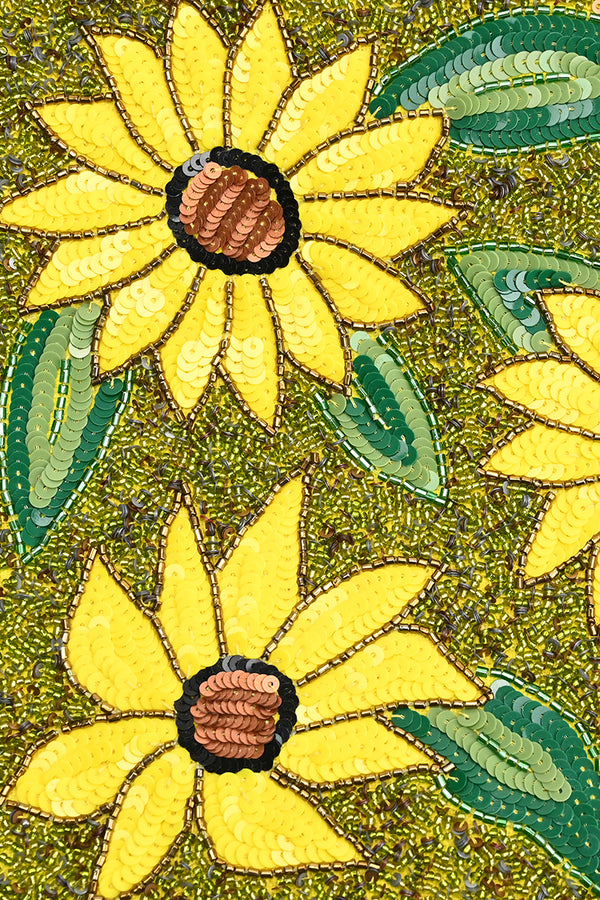 Joyful Blooms Sunflower  Shoulder Bag