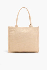 Luxe Gold Embellished Large Book Tote